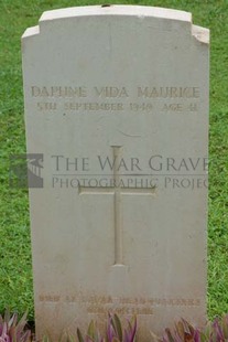 TRINCOMALEE WAR CEMETERY - MAURICE, DAPHNE VIDA